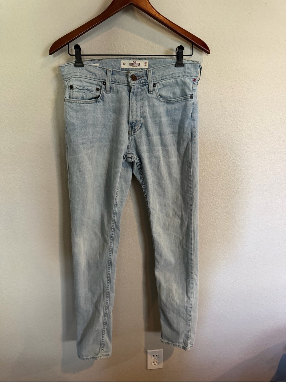 Hollister Light Wash Super Skinny Women’s Jeans 29x32
